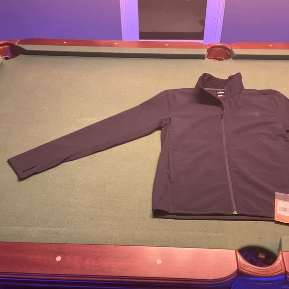 The North Face Treadway Hybrid with Futurefleece Full Zip Jacket Navy Dark Blue - Picture 8 of 13